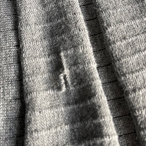 Lane Bryant Gray Ribbed Open Front Sweater - Picture 10 of 12